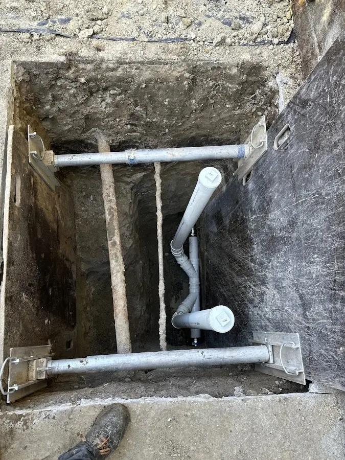 Experienced plumber completing Gas Line Repair work in Apison